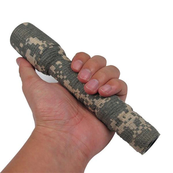 4 Roll Tape Army Camo Wrap Rifle Gun Shooting Hunting Camouflage Stealth Webbing