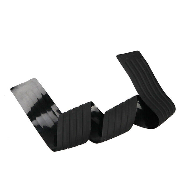 2pcs Car Trunk Rear Edge Protector Rubber Bumper Guard No Scratch Auto Universal