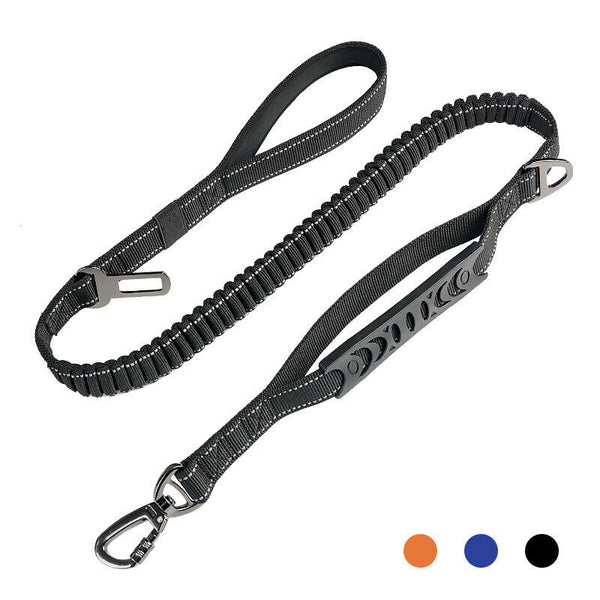 Elastic Bungee Dog Lead Anti Shock Dogs Walking Training Anti-Lost Stretch Leash