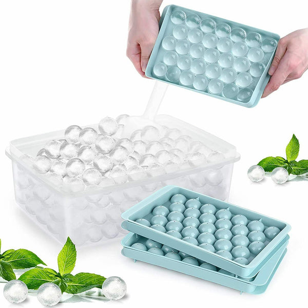 33 Grids Ball Maker Round Ball Sphere Whiskey Ice Cube Mould Tray for Freezer AU