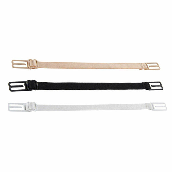 3PCS Lady Nonslip Elastic Adjustable Band Bra Strap Holder Strap Racer Back Clip