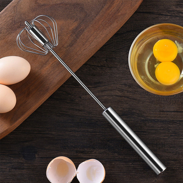 Stainless Steel Whisk Mixer Balloon AZ Tool Semi-automatic Egg Milk Beater