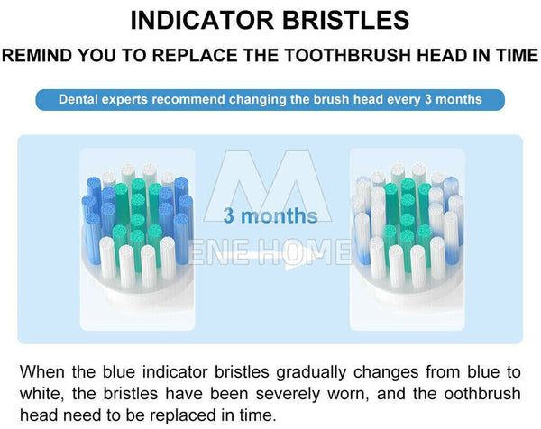 DUAL CLEAN Oral-B Compatible Tooth Brush Heads Electric Replacement Floss Flexi - Lets Party