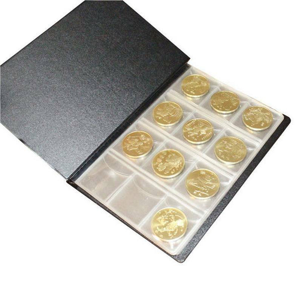 240 Coins Pockets Holder Collection Storage Collecting Money Penny Pockets Album