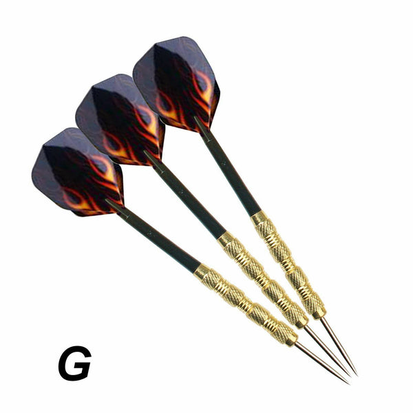 15 pcs(5 sets) of Steel Tip Darts Needle Slim Barrel With Nice Dart Flights Set