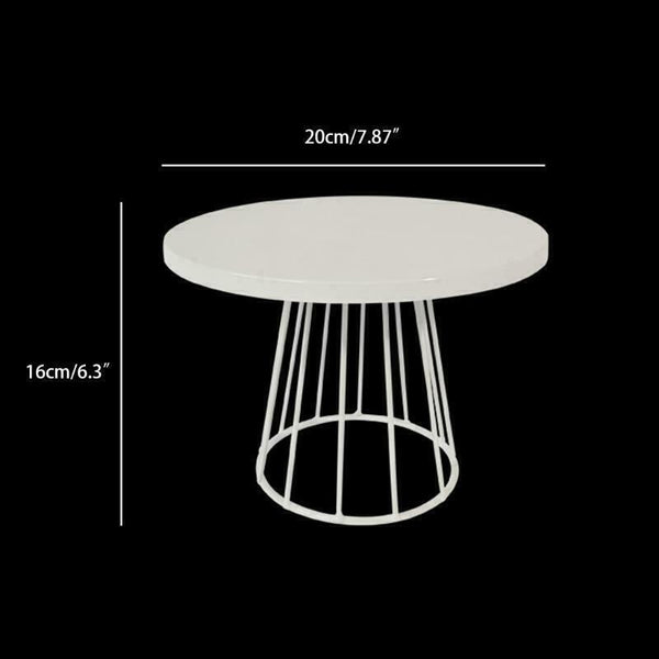 2X Metal Cake Stand Wedding Dessert Display Rack Cupcake Pedestal Tray Holder