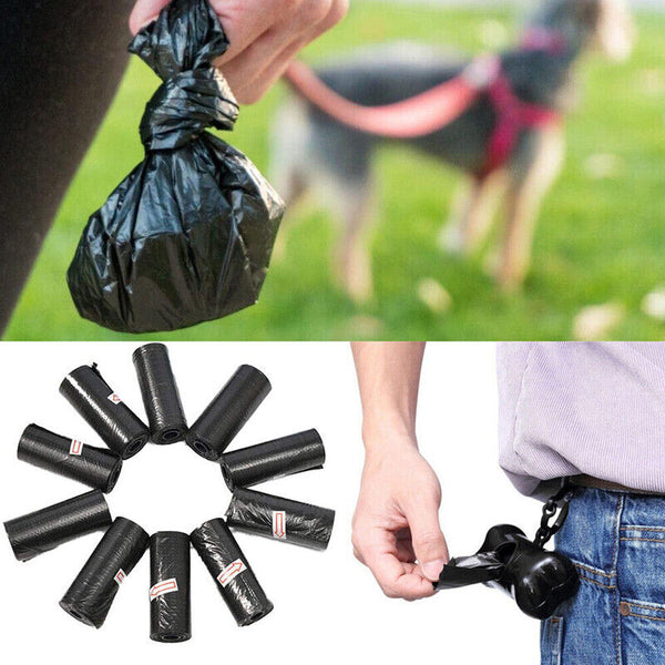 Pet Dog Poo Poop Bags Puppy Waste Biodegradable Bag Disposable BulkOpen