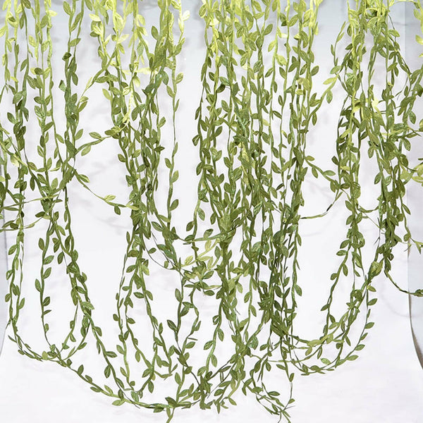 40M Artificial Ivy Garland Foliage Green Leaves Vine Wedding Party Floral DIY AU