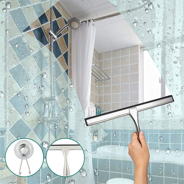Car Wash Cleaner Screen Tile Window Mirror Bathroom Shower Glass Squeegee Wiper