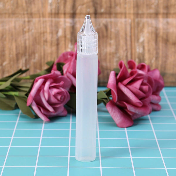 10x Squeezable Empty Plastic Needle Tip Oil Liquid Dropper Bottle Eye Drop 15ML