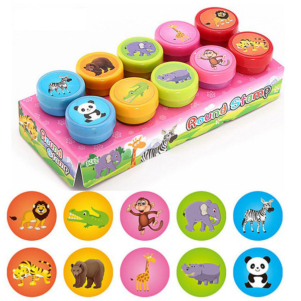 30pcs Assorted Fun Colour Stamps Kids Reward Craft Arts Project Teacher NonToxic