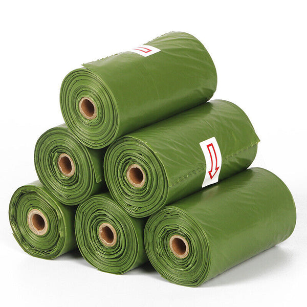 10 Roll Dog Poop Bags Thick Strong Earth-Friendly Degradable Pet Poo Clean Bag