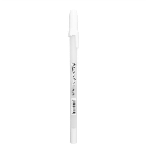 3Pcs White Gel Ink Marker Pen Drawing Sketching Painting Art Fine Tips Pens DIY