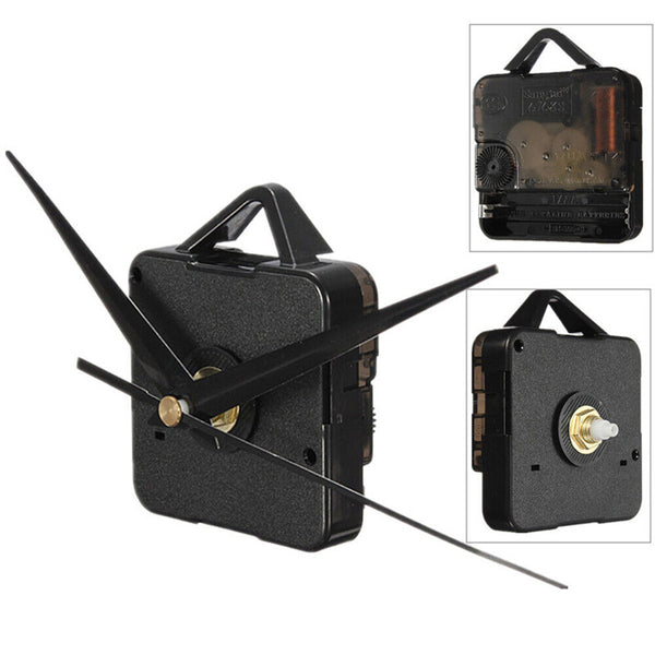 2X Silent DIY Quartz Movement Wall Clock Motor Mechanism Long Spindle Repair Kit