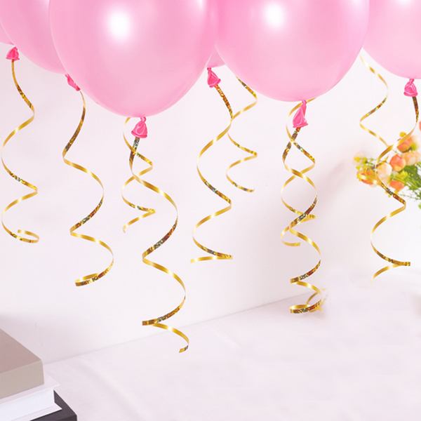 Up 5X 10M Balloons Curling Ribbons Birthday Party Wedding Decor Craft Scrapbook
