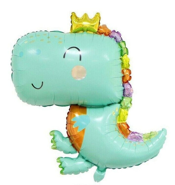 5pcs Dinosaur Helium Foil Balloon Set Party Supplies Birthday Decoration