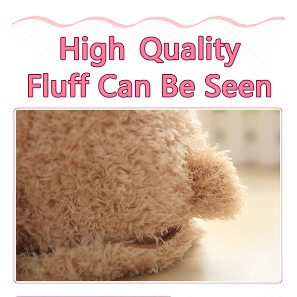 25cm Soft Animal Toy Doll Birthday Gift Plush Cuddly Teddy Bear Interactive Kids