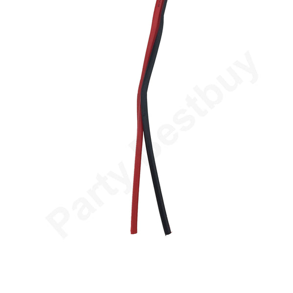 10M 2Pin Insulated Extend Cord Car Audio Cable Speaker Electric Wire Cable Red B