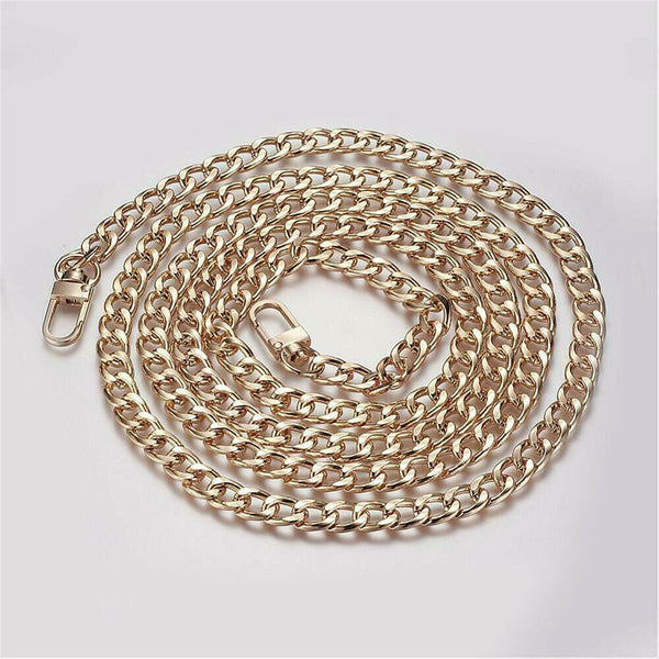 1.2M Metal Handbag Shoulder Bag Purse Chain Smooth Replacement Crossbody Strap