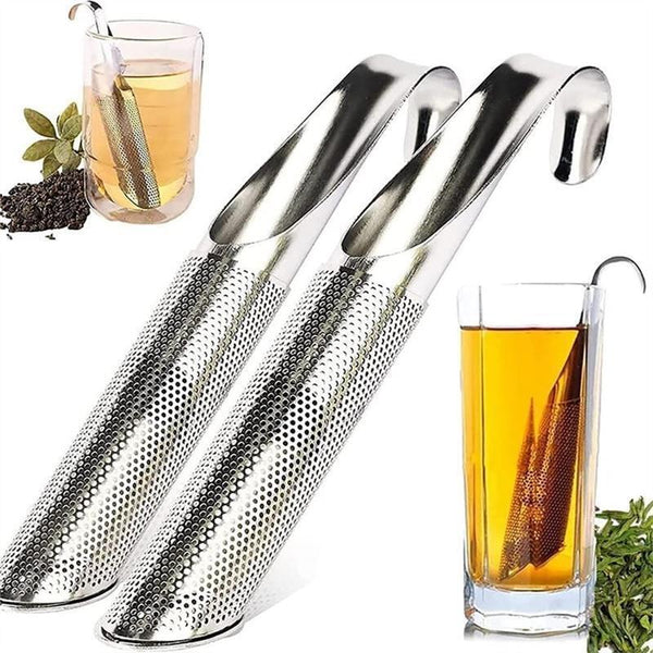 Stainless Steel Mesh Tea Infuser Metal Cup Strainer Loose Leaf Filter With Lid