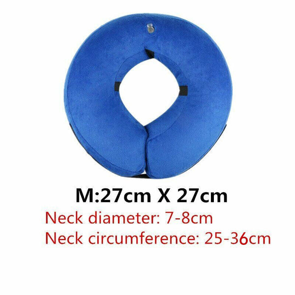 Pet Dog Inflatable Soft Healing Collar Cone Wound Medical Cat Protective Jackets