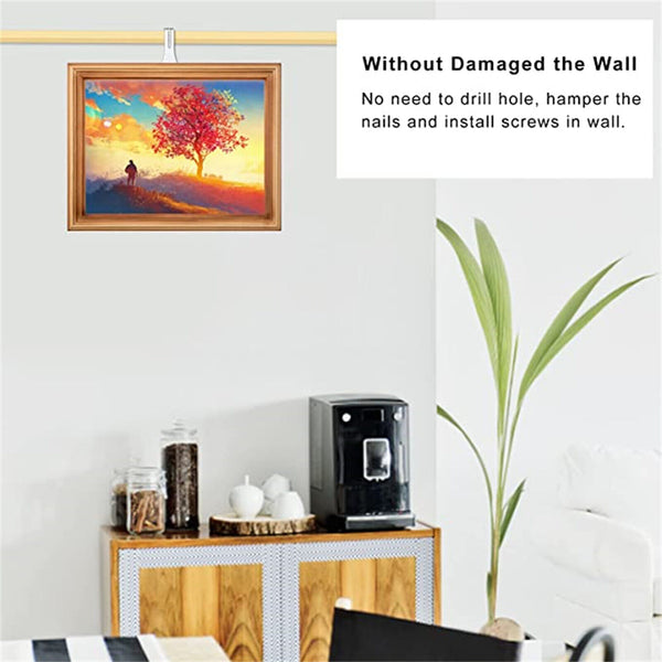 Picture Rail Hooks Moulding Rail Hook Photo Frame Heavy Duty Hangers