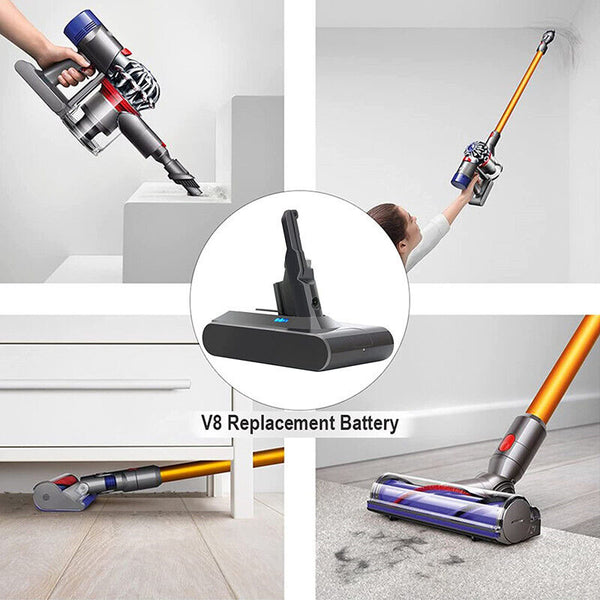 Replacement Battery for Dyson V8 Animal SV10 V8 Absolute V8 Fluffy V8 Motorhead - Lets Party