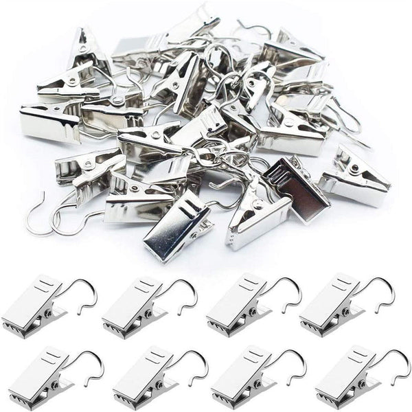Stainless Steel Curtain Clips With Hook For Curtain Photos Home Ring