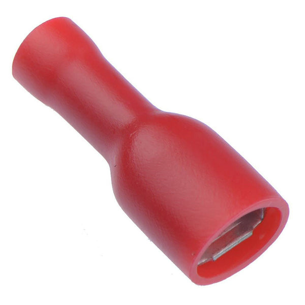 100PCS Insulated Spade Crimp Terminal Kit Cable Electrical Wire Splice Connector