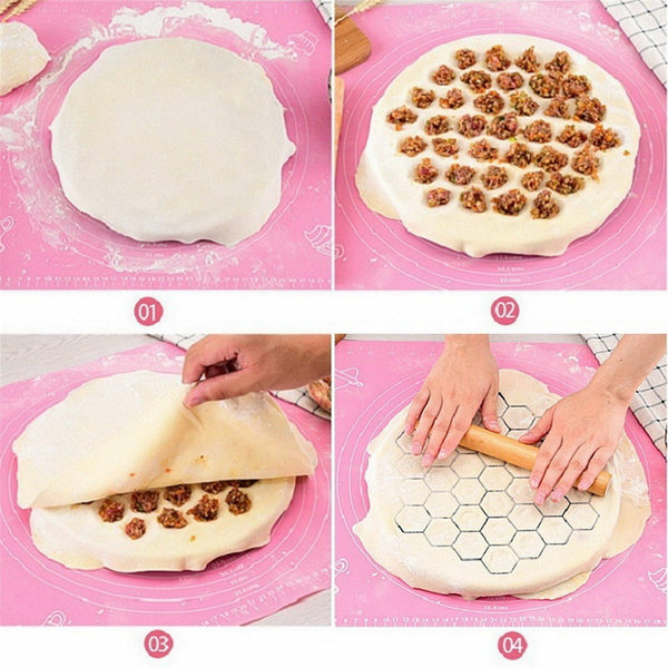 37 Holes Dumpling Mould Maker Ravioli Aluminum Mold Pelmeni Kitchen DIY Tool AU