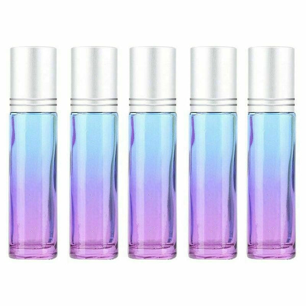 5X 10ML Essential Oils Bottles + Carry Case Holder Storage Travel Bag Felt Pouch