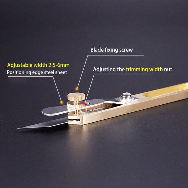 Leather Cutter Strip Strap Cutting Craft Tool Practical DIY Hand Trimming Tool