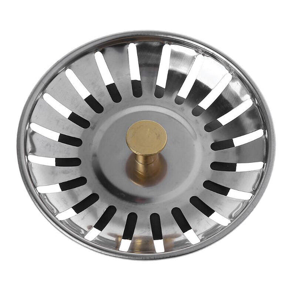 1/2/4 Sink Strainer Stainless Steel Kitchen Tool Waste Plug Filter Drain Stopper