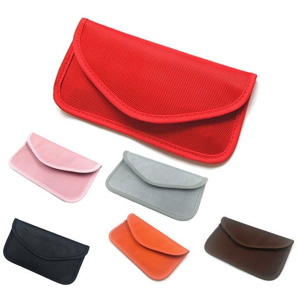 Car Key Signal Blocker Case For Faraday Cage Fob Pouch Keyless RFID Blocking Bag