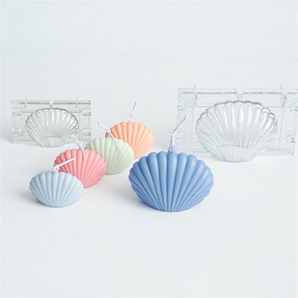 DIY Aromatherapy Candle 3D Silicone Moulds DIY 3D Seashell Shell Candle Mould AU