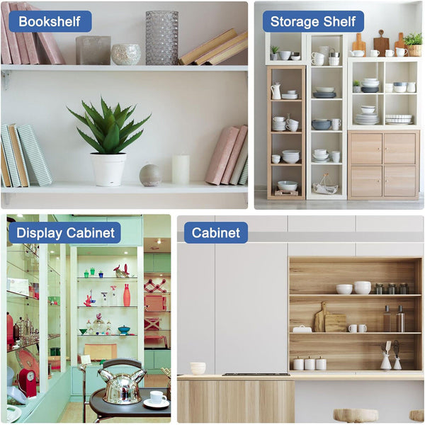 20-100X Shelf Pegs Plugs L-Shaped Pins Replace Parts Studs Support Suit 5mm Hole