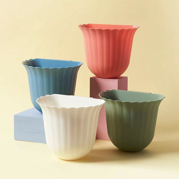 4PCS Hanging Folding Kitchen Trash Can, Mini Trash Can For Kitchen Cabinet Door - Lets Party