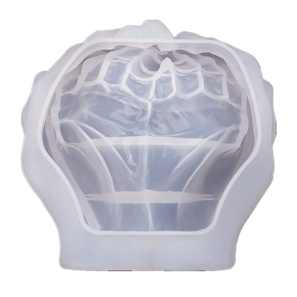 Hand Shape Silicone Ashtray Resin Mold Holder Tray Mould Casting Epoxy Crafts AU