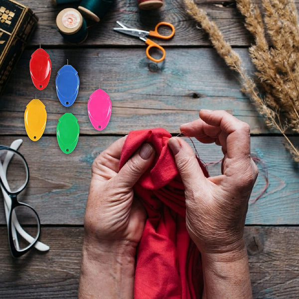 Needle Threader Threading Hand Threading Simple DIY Small Sewing Tools AU