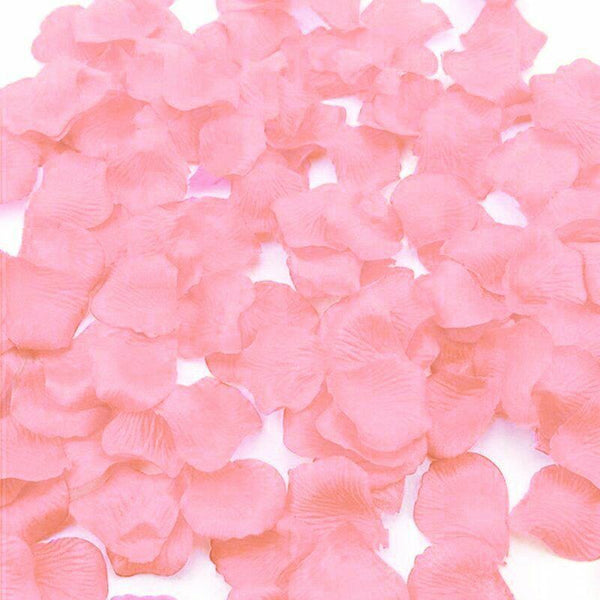 1000 Pcs Artificial Silk Petals Flowers Fake Rose Petal Wedding Flower Decoratio
