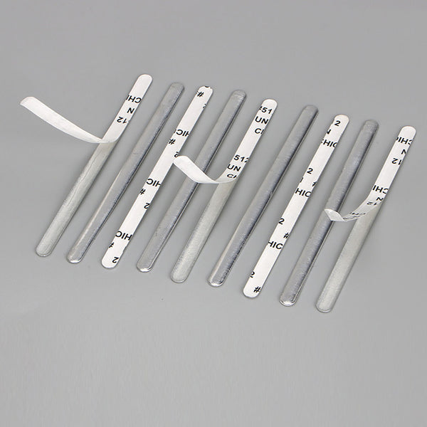 200PCS Nose Bridge Strip Aluminum Wire Adhesive Metal for Face Mask Making NEW