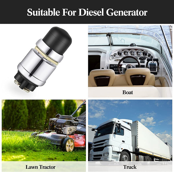 2x 12V Car Heavy Duty Switch Push Button Ignition Track Engine Start Starter AU