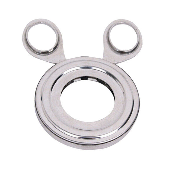2PCS Stainless Steel Egg Shell Opener Cutter Cracker Boiled Egg Topper Separator