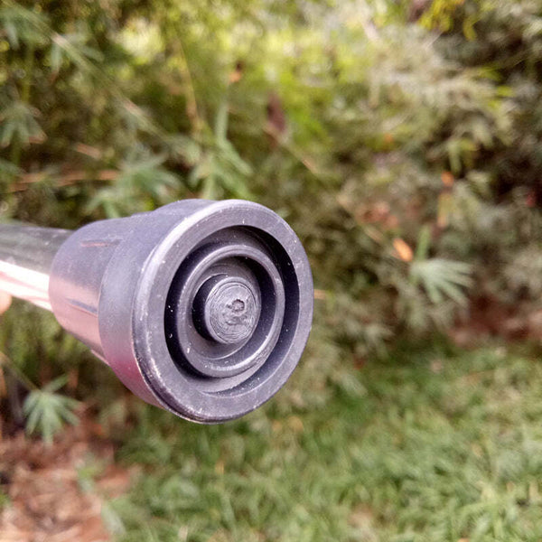 Aluminium Metal Walking Stick Travel Folding Adjustable Compact Cane Pole AU