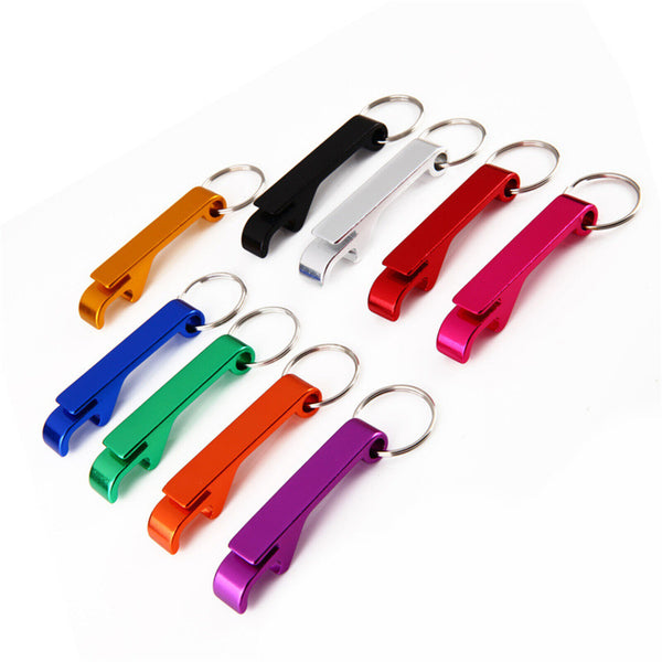 10pcs Bottle Opener Keyring Key Ring Metal Beer Bar Tool Keychain Claw Gift Wall