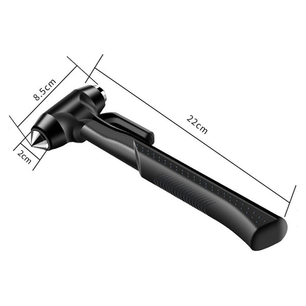 3 in 1 Car Emergency Safety Escape Hammer Glass Window Breaker Belt Cutter Tool