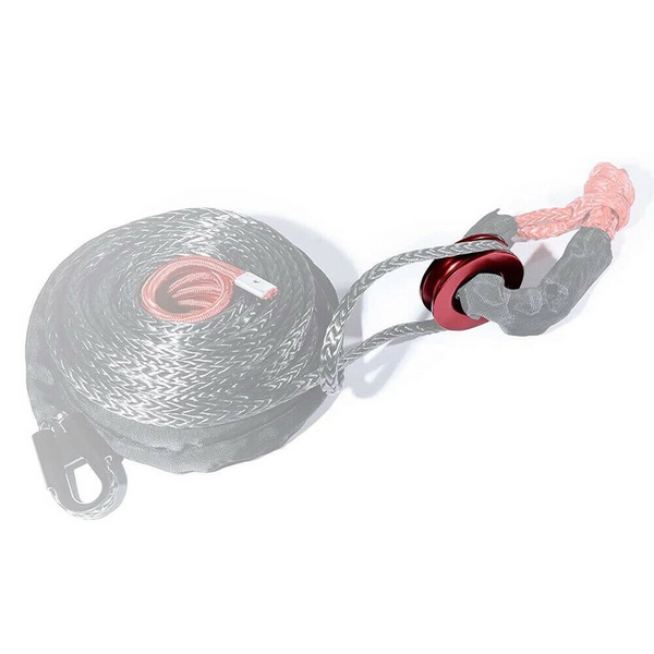 Recovery Ring Block Ring Pulley 41000lbs Soft Shackle Winch Rope Off Road AU