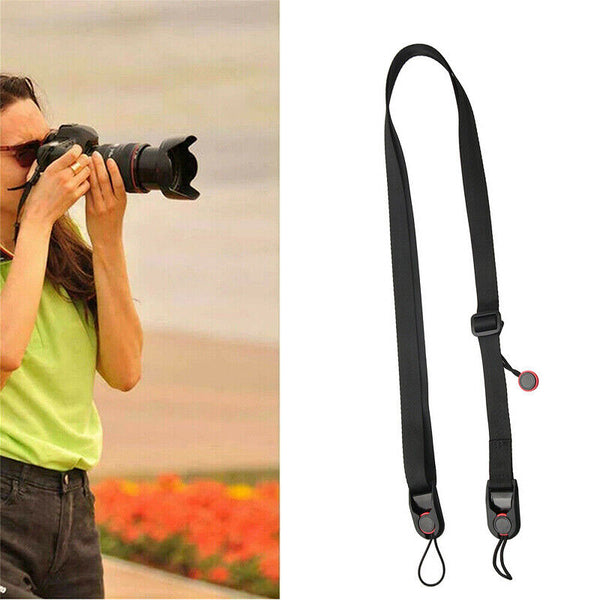 Camera Strap Quick Release Neck Hanging Belt Leash Shoulder for DSLR/SLR Camera