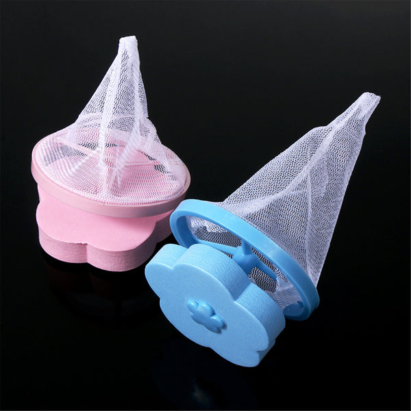 4X Washing Machine Filter Bag Floating Lint Hair Catcher Mesh Pouch Laundry Tool