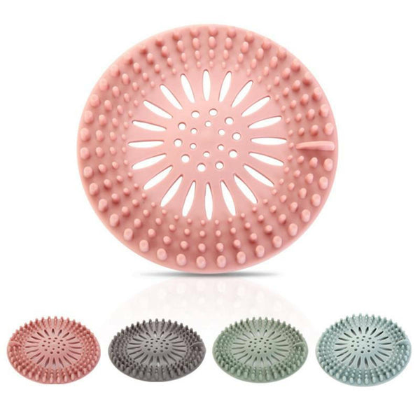 2x New Bathroom Drain Hair Catcher Bath Stopper Sink Strainer Filter Shower Cove